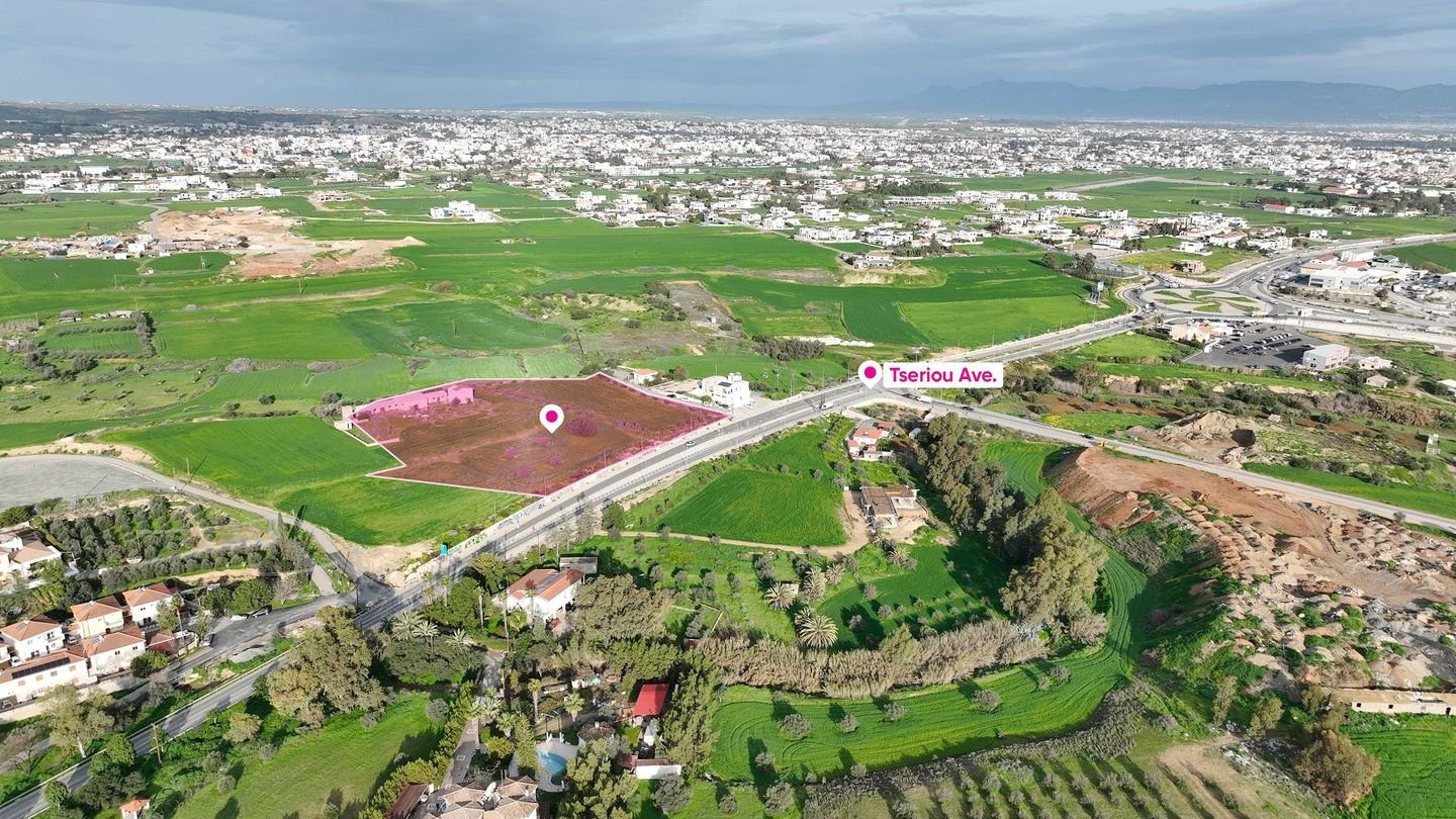 (Share) Dual-Zone Residential/Commercial Land in Tseri, Nicosia — photo 4
