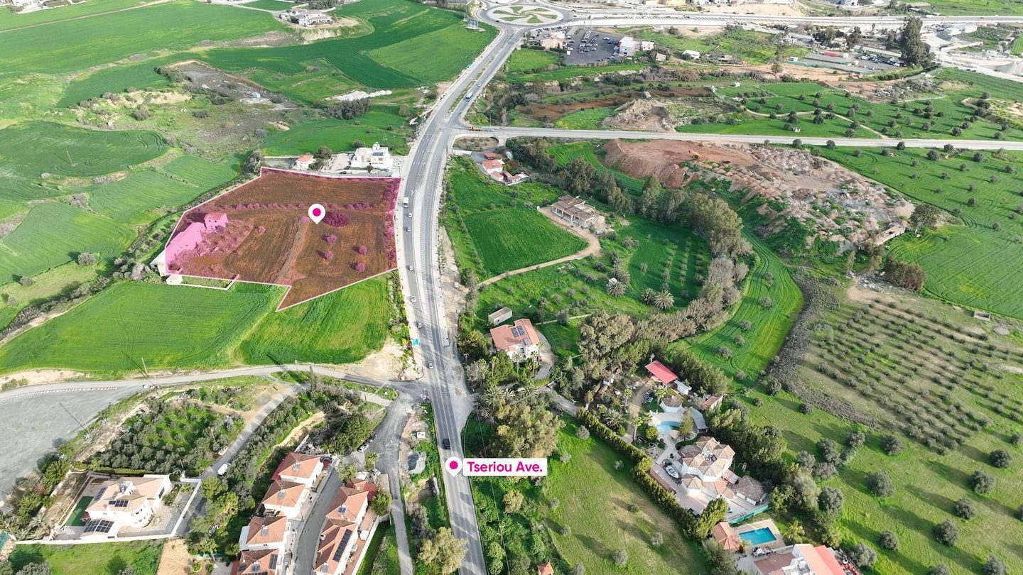 (Share) Dual-Zone Residential/Commercial Land in Tseri, Nicosia — photo 2