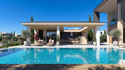7 BR Luxury Villa with Sea View in Mouttagiaka, Limassol thumbnail 5