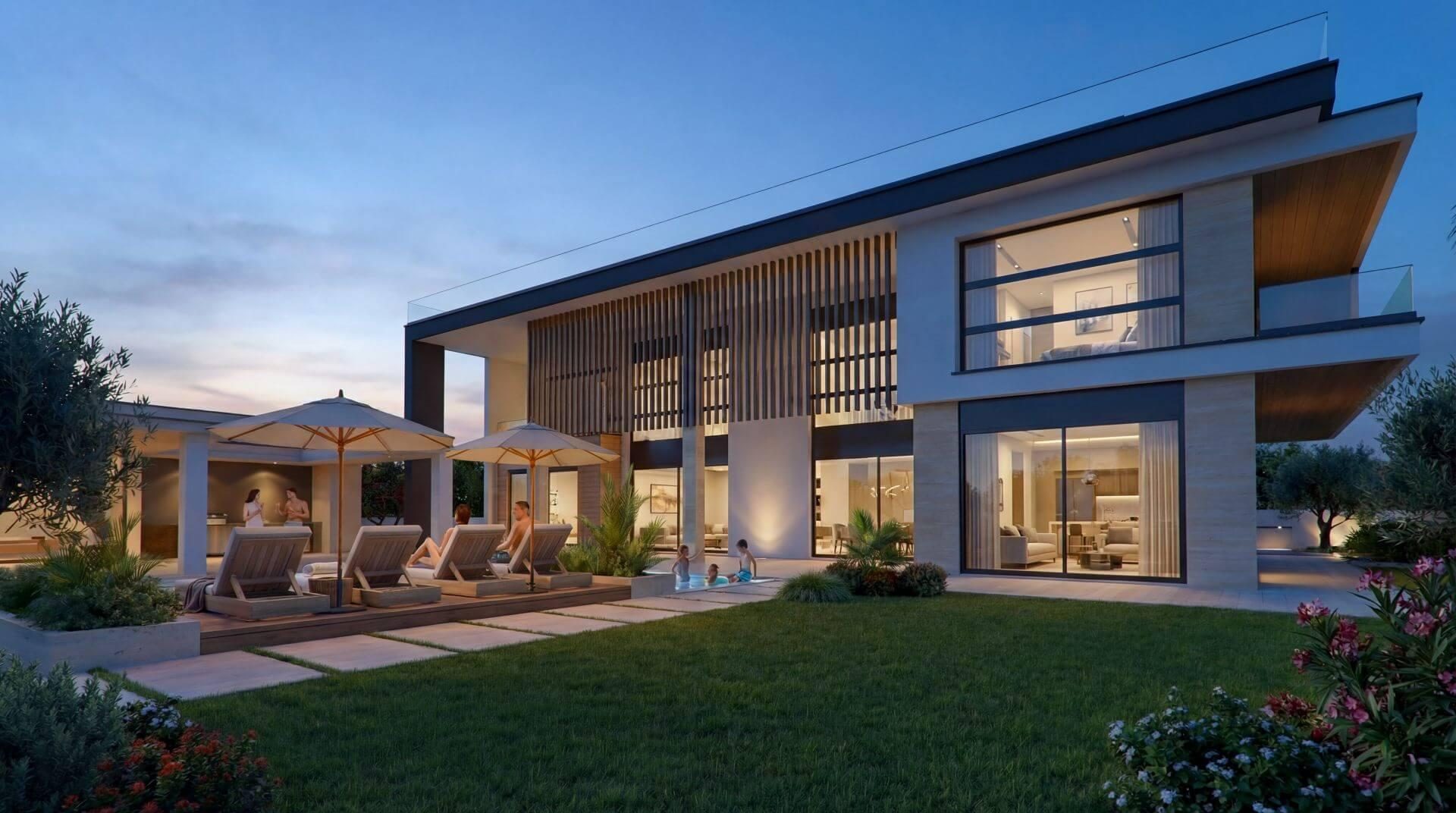 7 BR Luxury Villa with Sea View in Mouttagiaka, Limassol photo 8