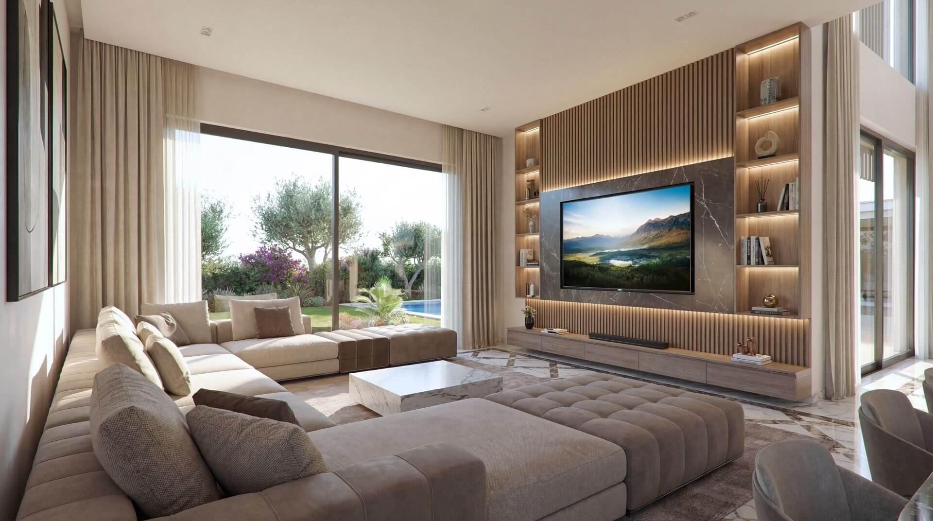 7 BR Luxury Villa with Sea View in Mouttagiaka, Limassol photo 12