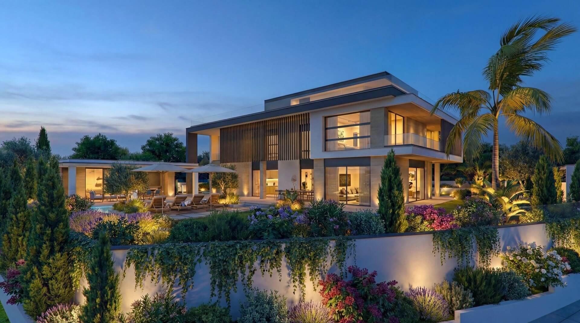 7 BR Luxury Villa with Sea View in Mouttagiaka, Limassol photo 9