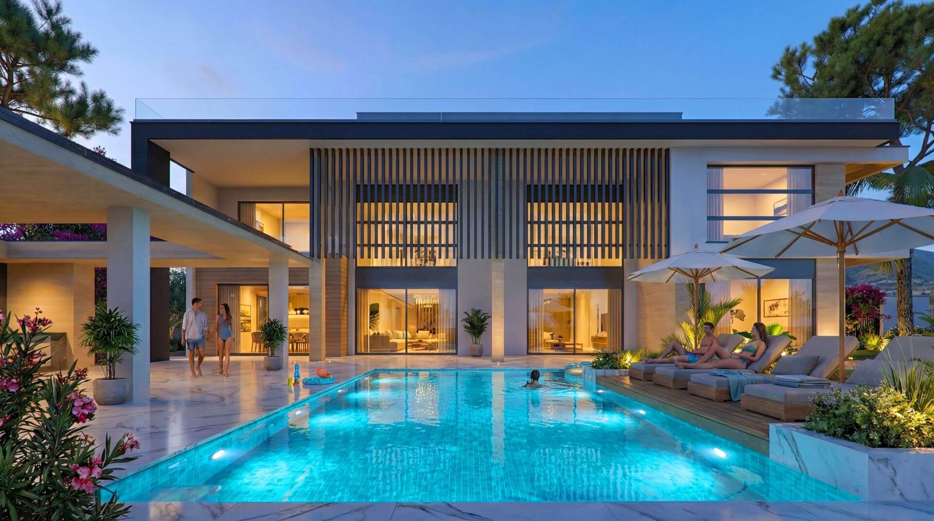 7 BR Luxury Villa with Sea View in Mouttagiaka, Limassol photo 10