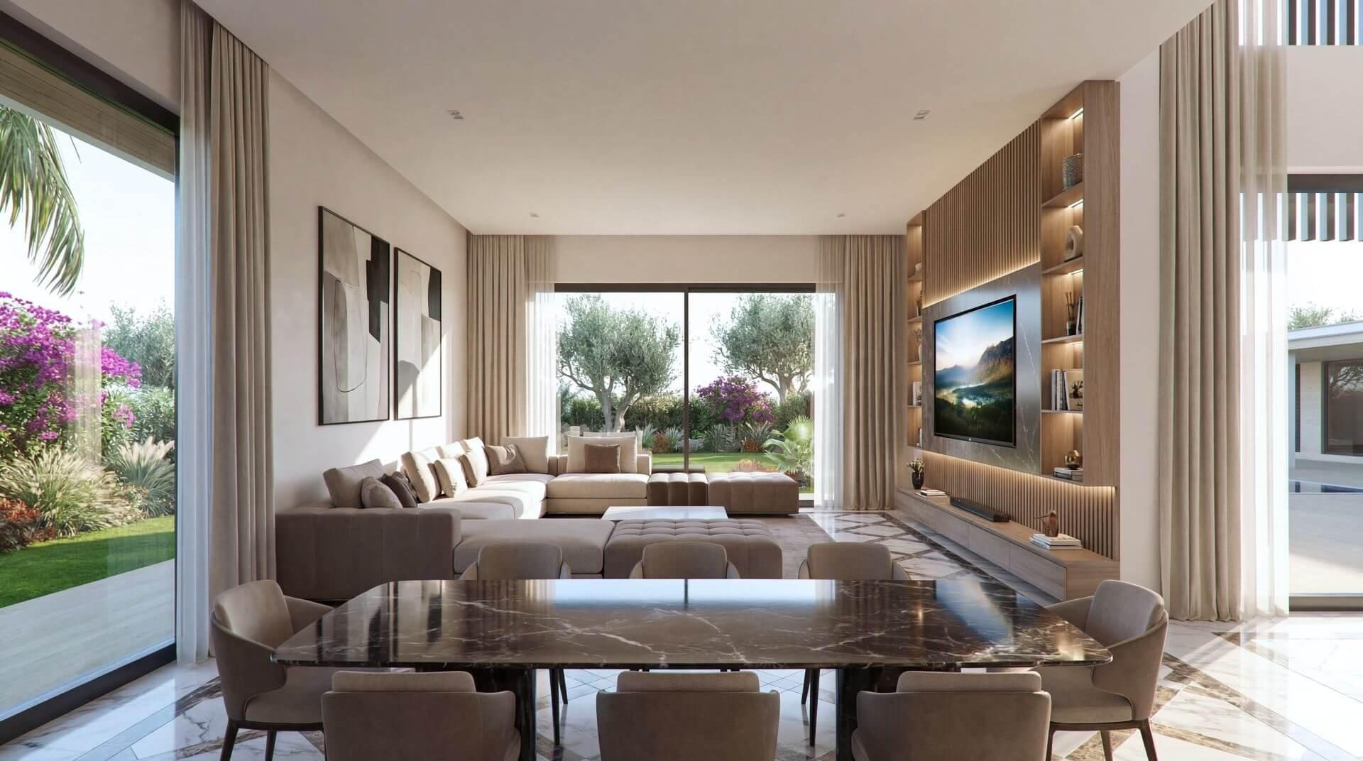7 BR Luxury Villa with Sea View in Mouttagiaka, Limassol photo 11