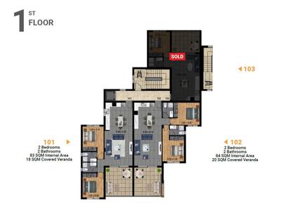 2 BR Apartment in Parekklisia, Limassol thumbnail 12