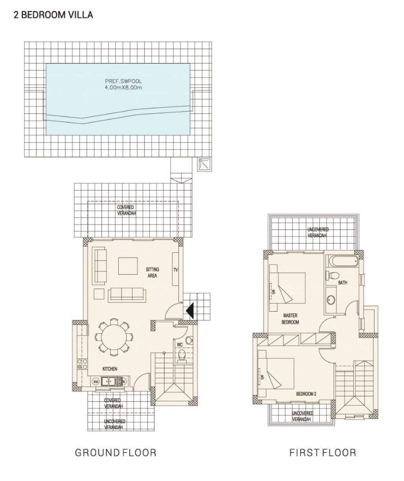 2 BR Villa in Kouklia, Paphos photo 6