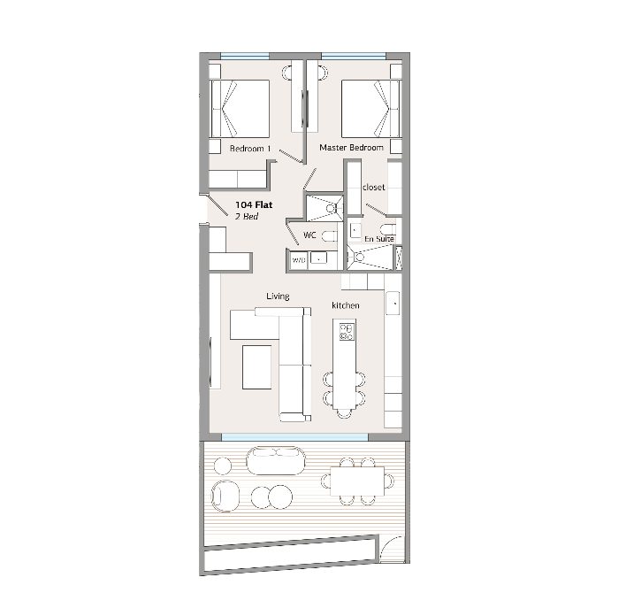 2 BR Apartment in Germasogeia, Limassol photo 20