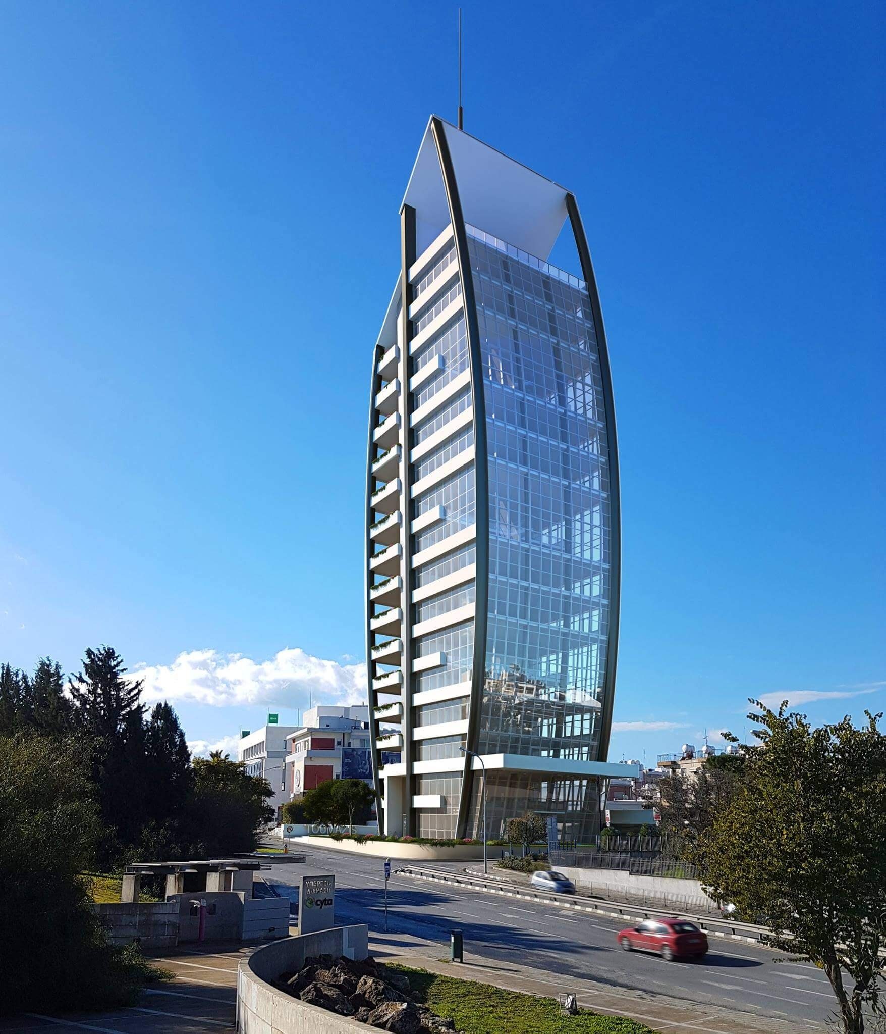 Eighth floor of the office building in Strovolos, Nicosia — photo 2