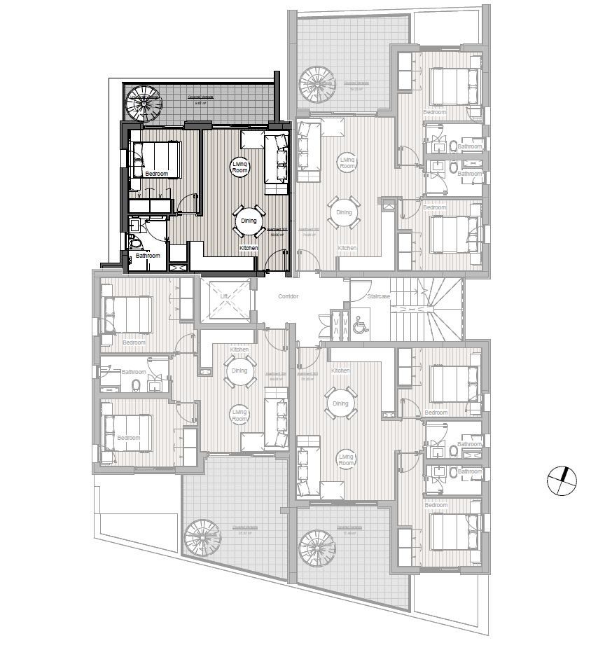1 BR Penthouse in Chalkoutsa, Limassol photo 10