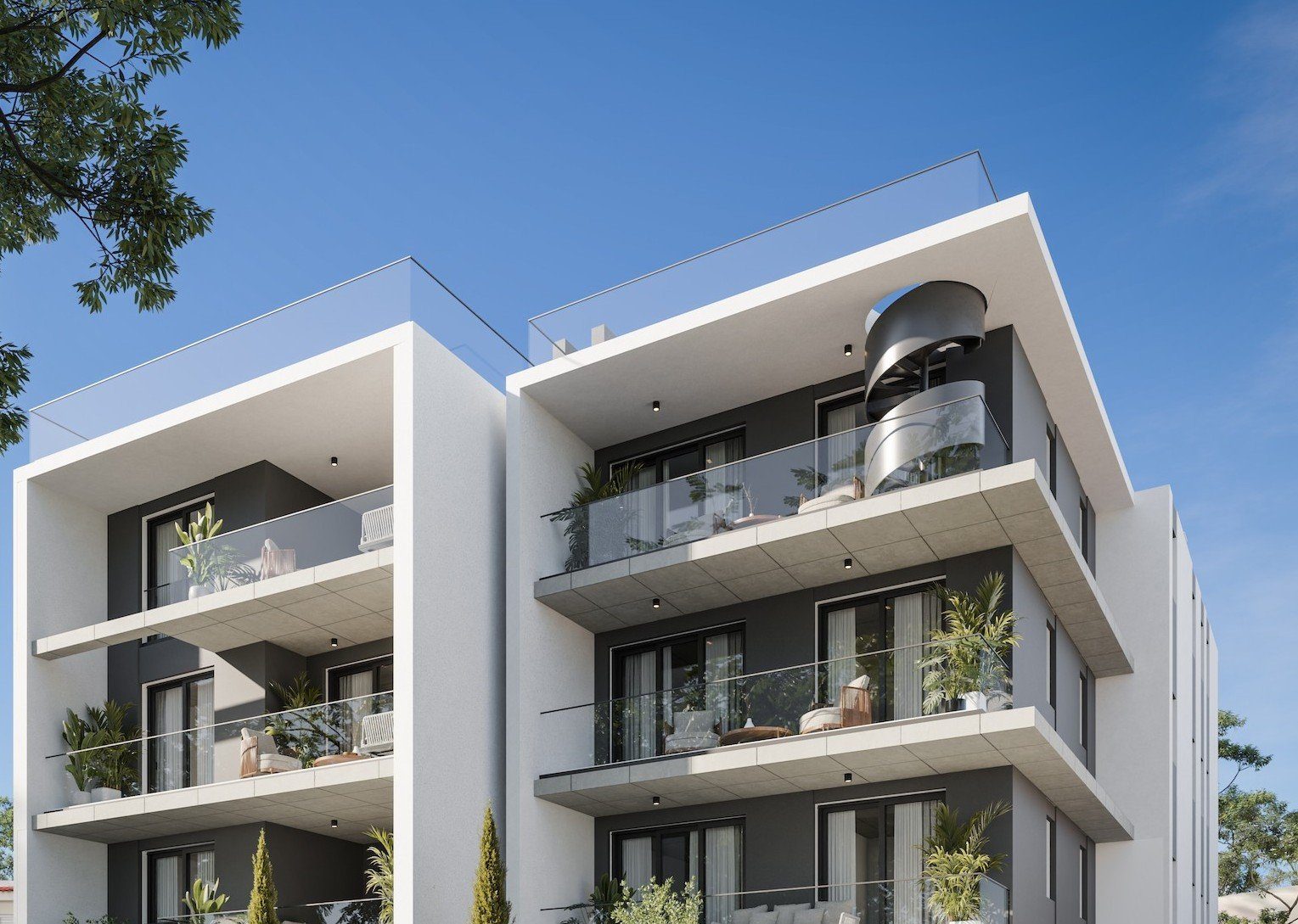 1 BR Penthouse in Chalkoutsa, Limassol