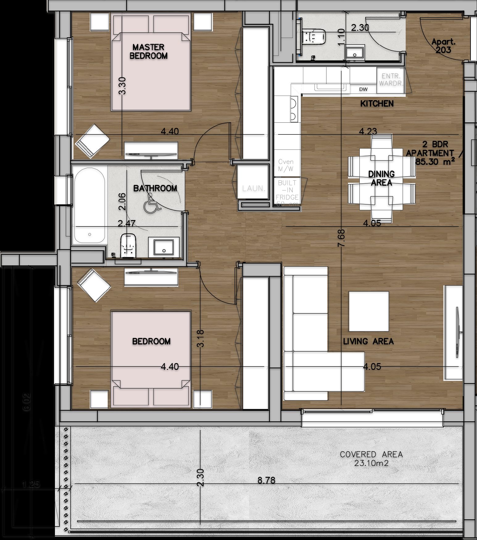 2 BR Apartment in Potamos Germasogeias, Limassol photo 13