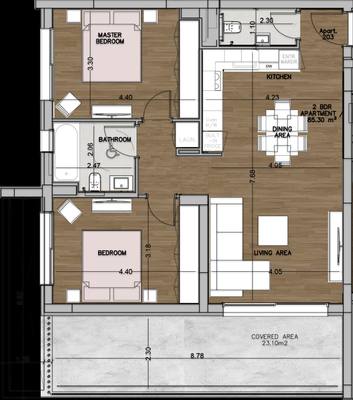 2 BR Apartment in Potamos Germasogeias, Limassol thumbnail 13