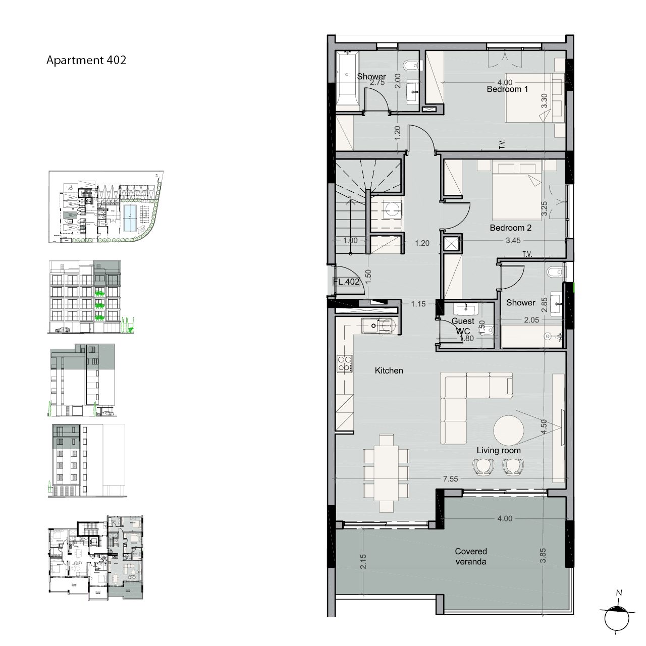 2 BR Penthouse in Potamos Germasogeias, Limassol photo 15