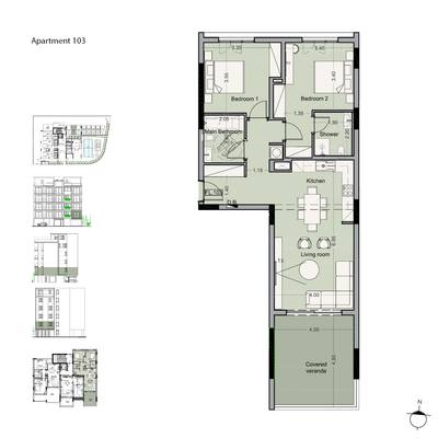 2 BR Apartment in Potamos Germasogeias, Limassol thumbnail 7