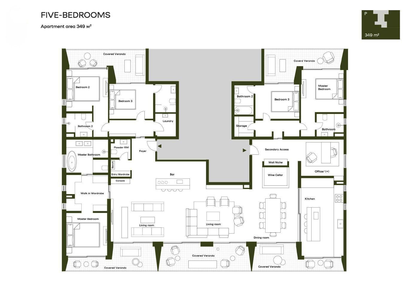 5+ BR Apartment in Potamos Germasogeias, Limassol photo 17