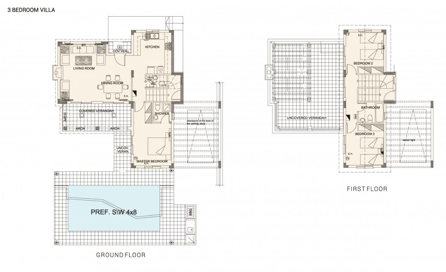 3 BR Villa in Monagroulli, Limassol photo 4
