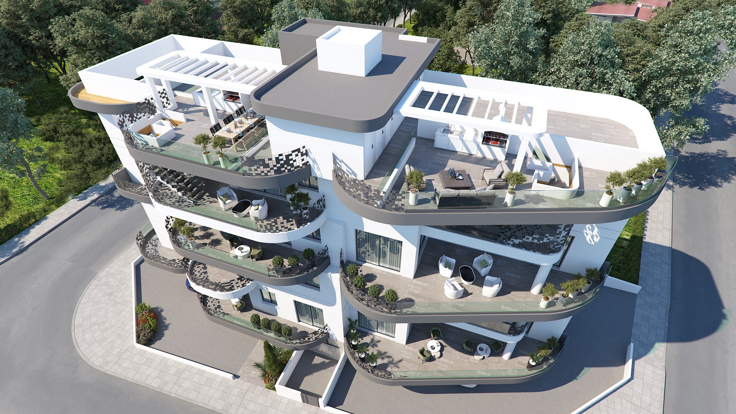 2 BR Penthouse in Drosia, Larnaca