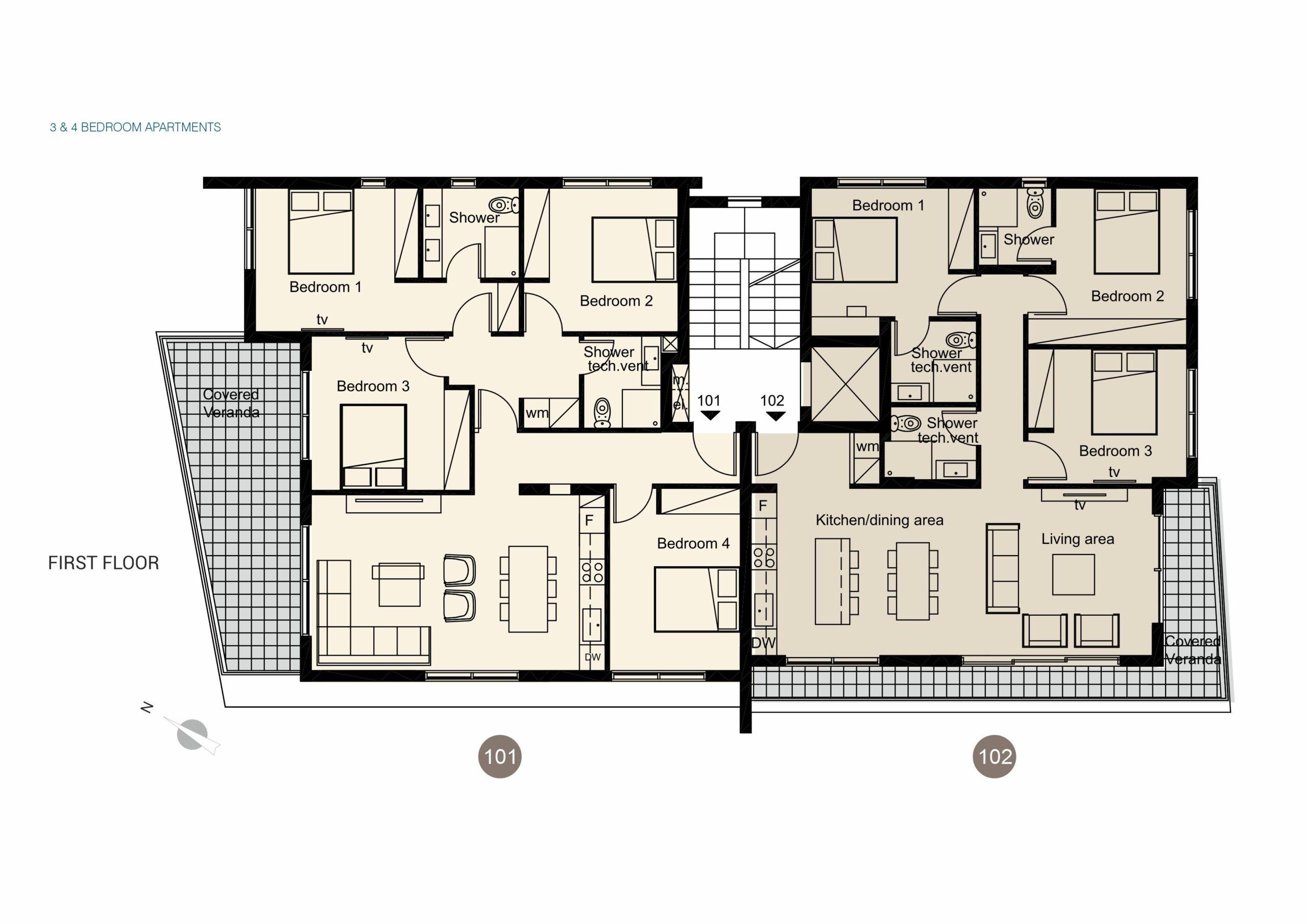 4 BR Apartment in Anavargos, Paphos photo 6