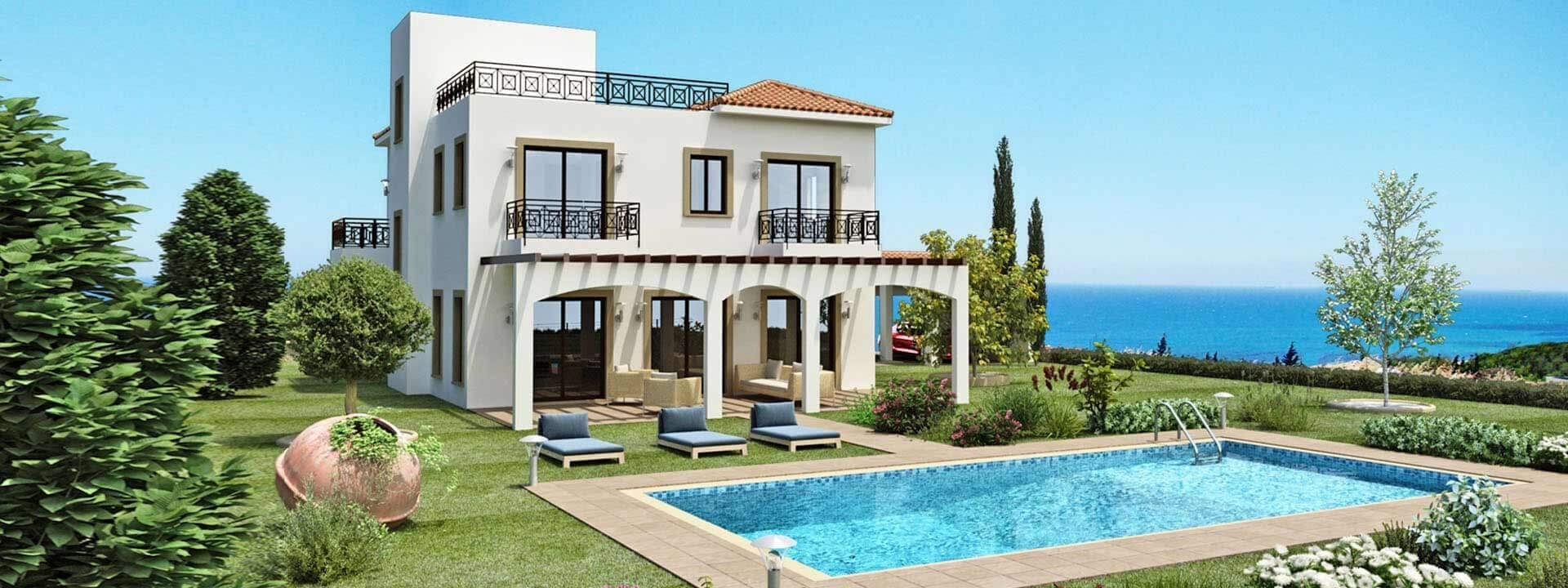 4 BR Villa in Kouklia, Paphos photo 1
