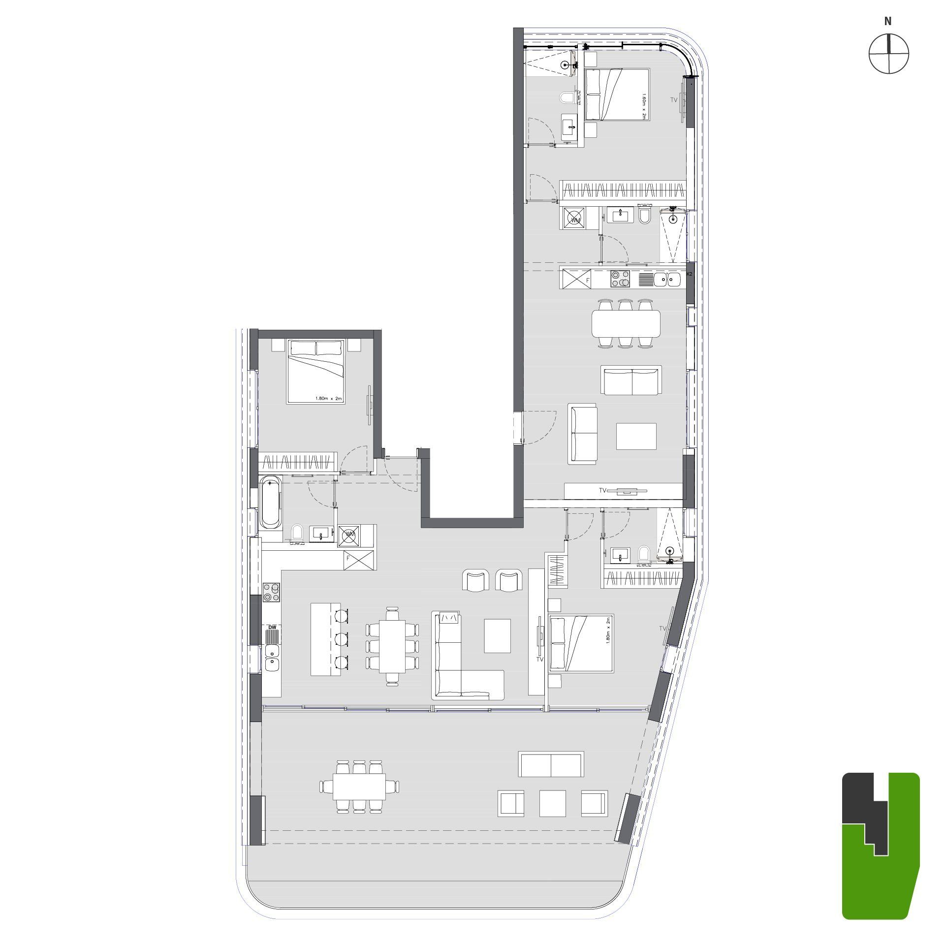 3 BR Apartment + Studio in Parekklisia, Limassol photo 16