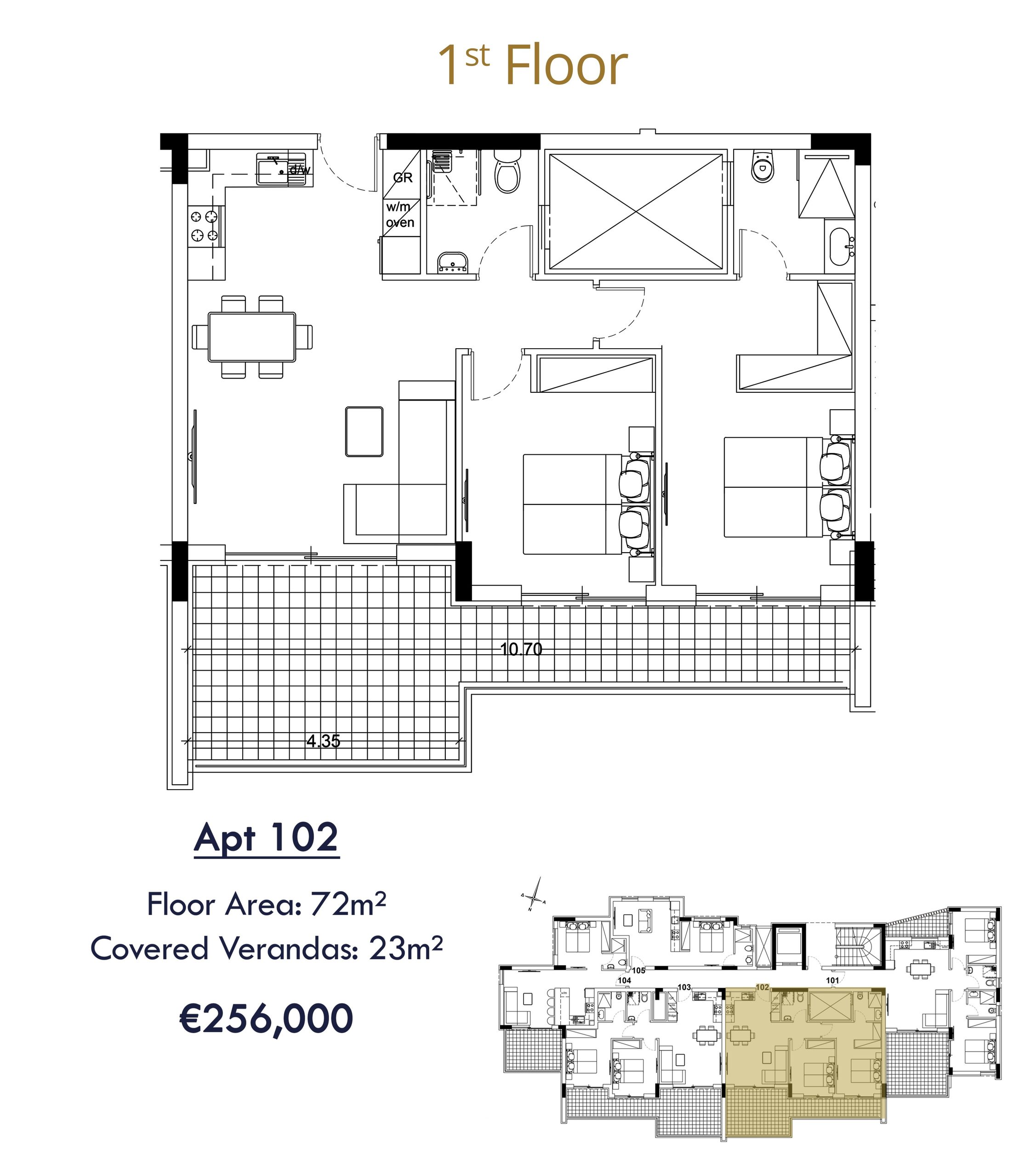 2 BR Apartment in Kolossi, Limassol photo 12