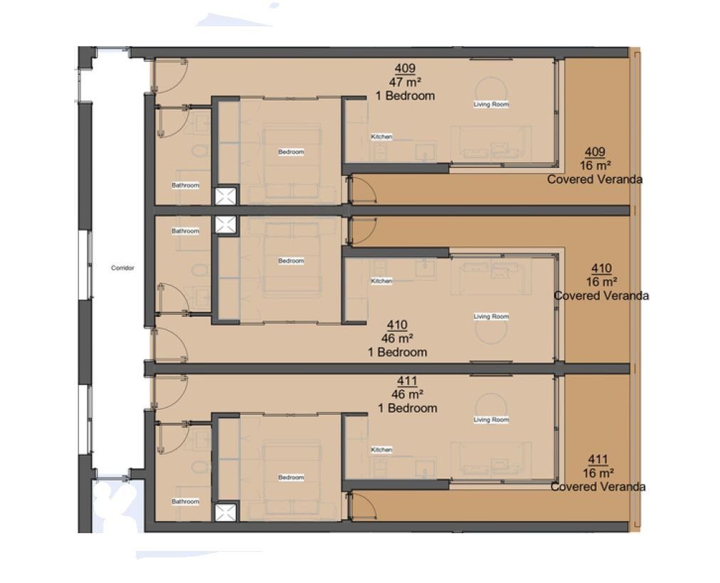 1 BR Apartment in Katholiki, Limassol photo 17