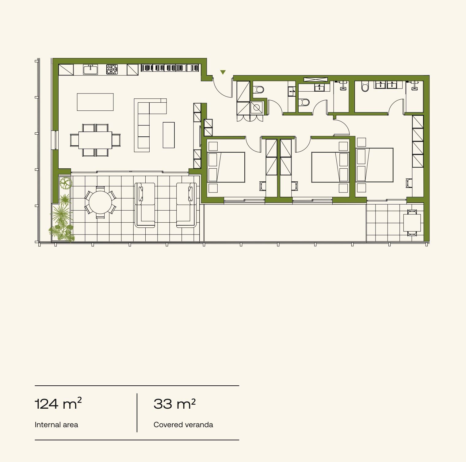 3 BR Apartment in Agios Athanasios, Limassol photo 14