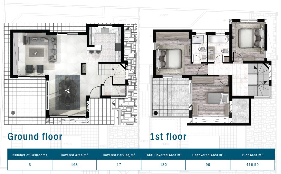 3 BR Detached House in Mouttagiaka, Limassol photo 18