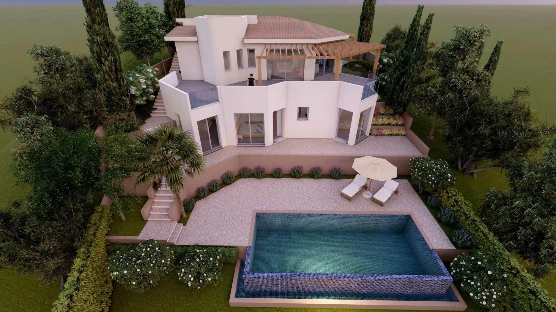 3 BR Villa in Tala, Paphos photo 1