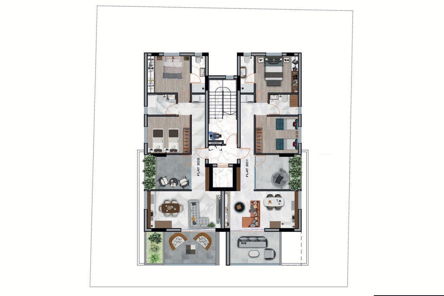 2 BR Apartment in Agioi Anargyroi I, Larnaca photo 4