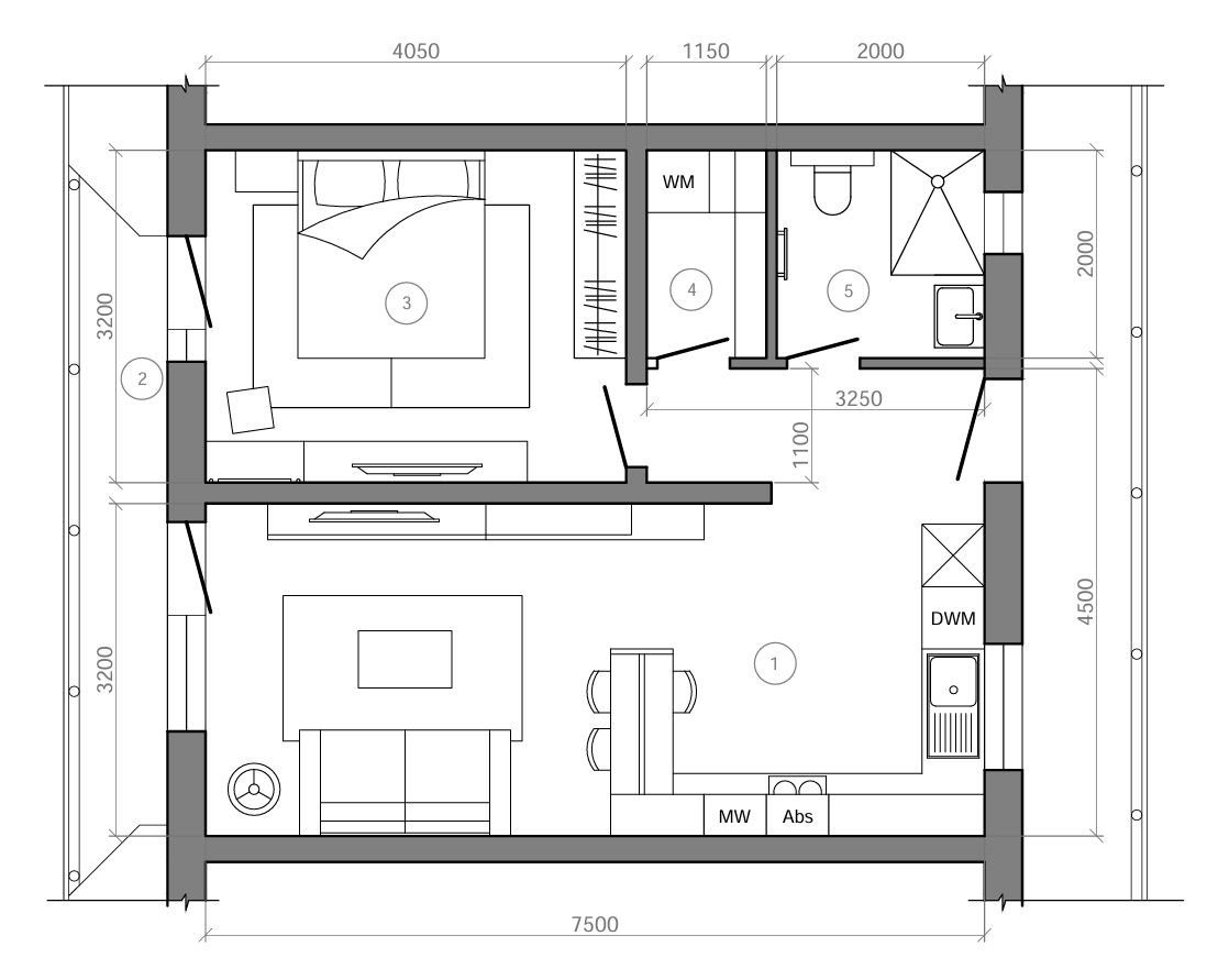 1 BR Apartment in Pyla, Larnaca photo 21