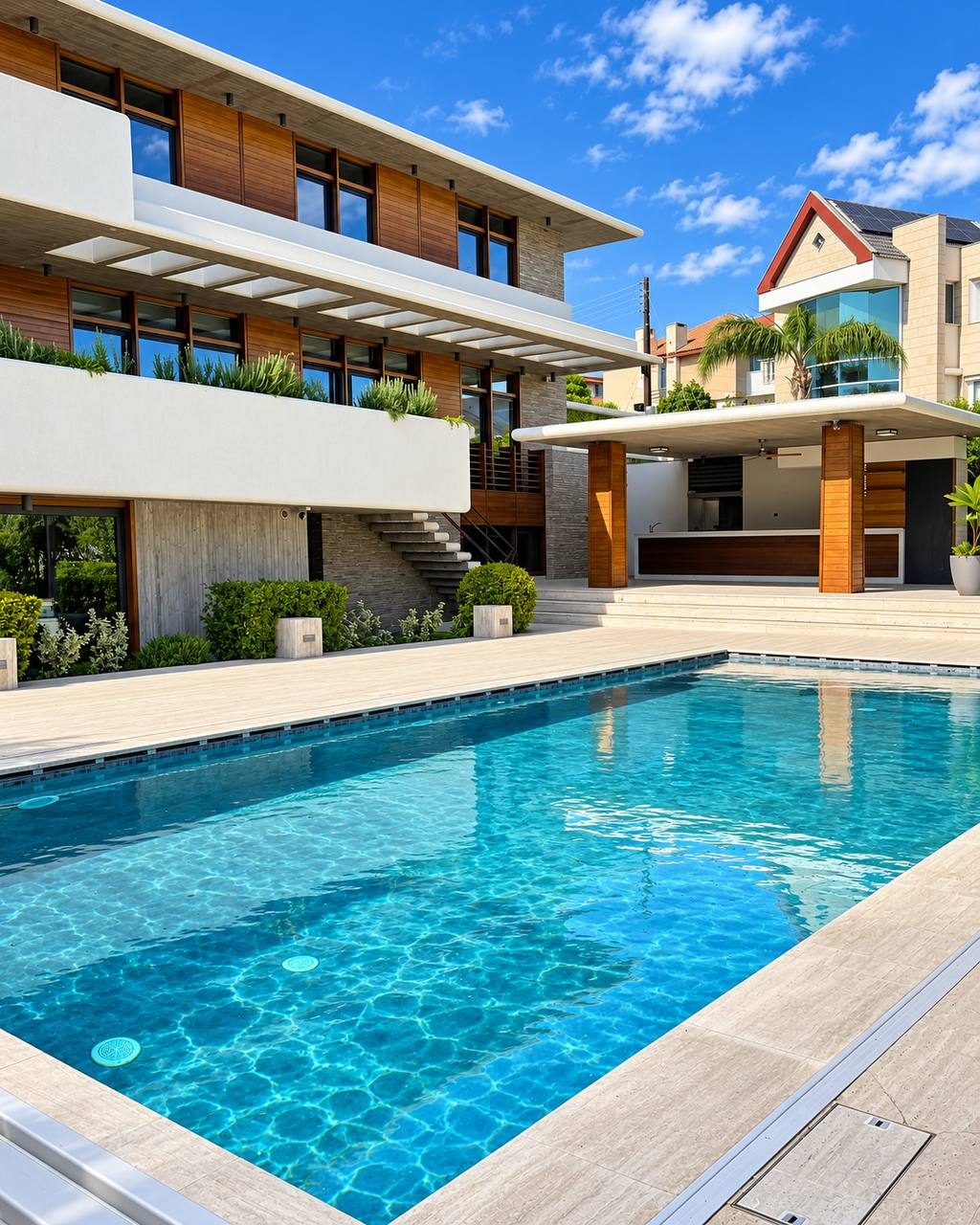 6 BR Villa with Sea View in Agios Athanasios, Limassol photo 16