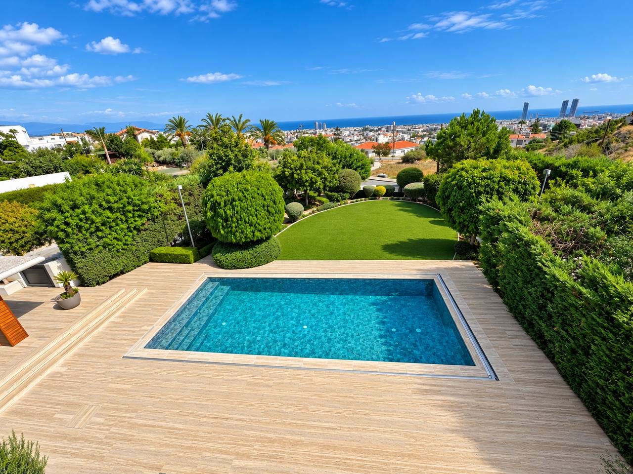 6 BR Villa with Sea View in Agios Athanasios, Limassol photo 1
