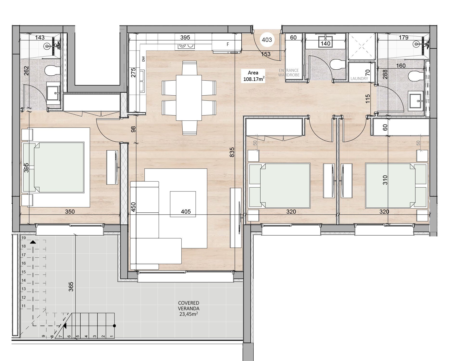 3 BR Penthouse in Kapsalos, Limassol photo 10