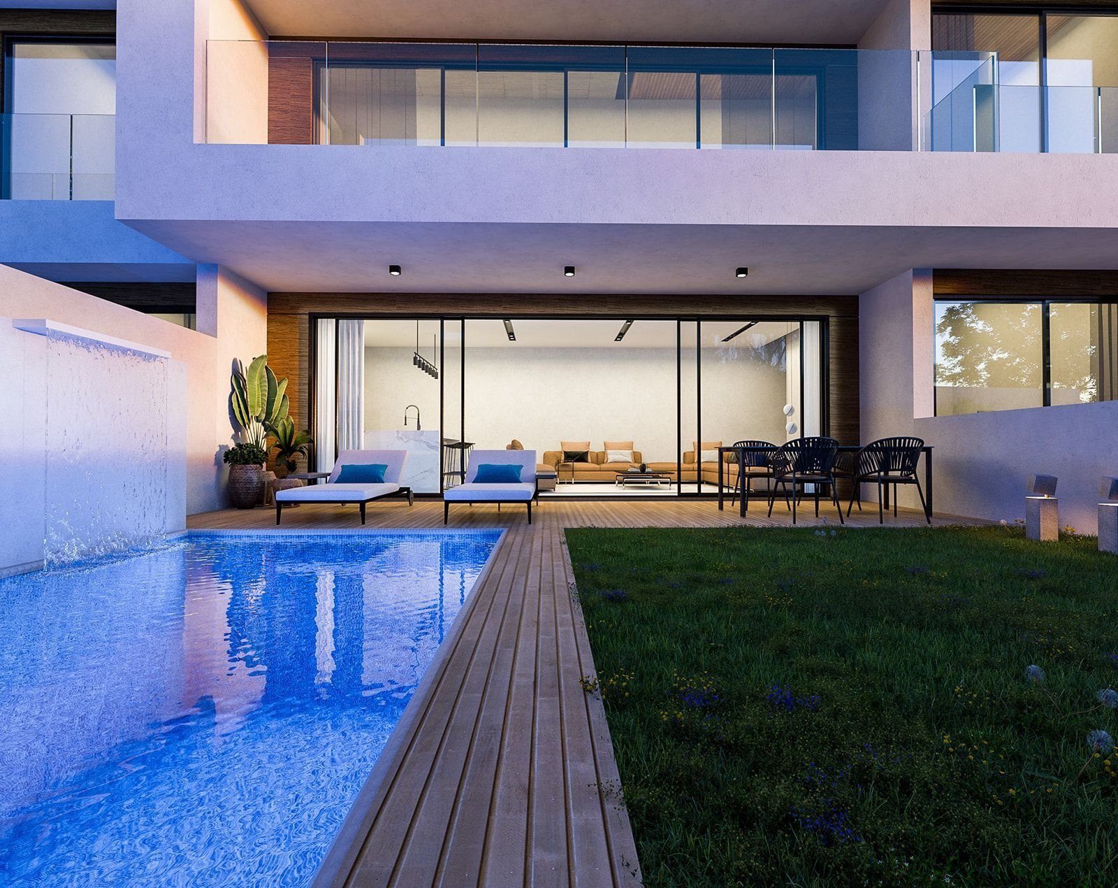 2 BR Ground Apartment in Agia Fyla, Limassol