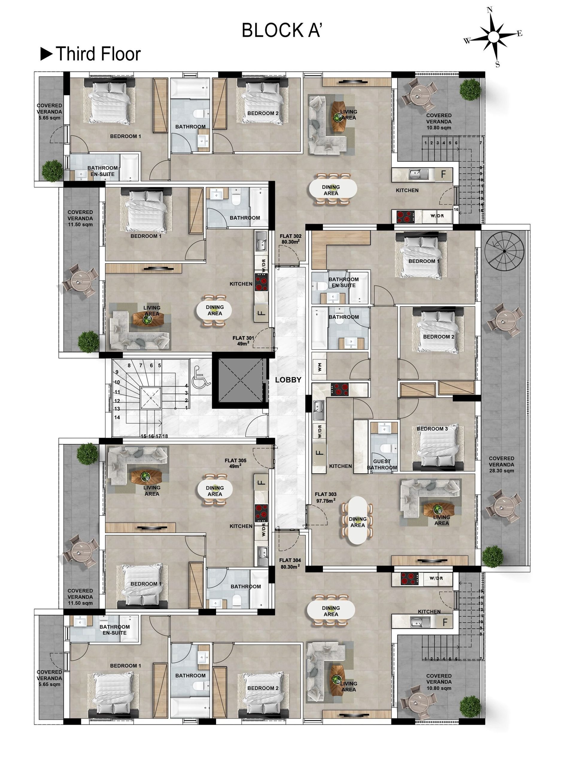 2 BR Penthouse in Livadia, Larnaca photo 20