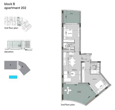 2 BR Apartment in Agios Tychonas, Limassol thumbnail 13