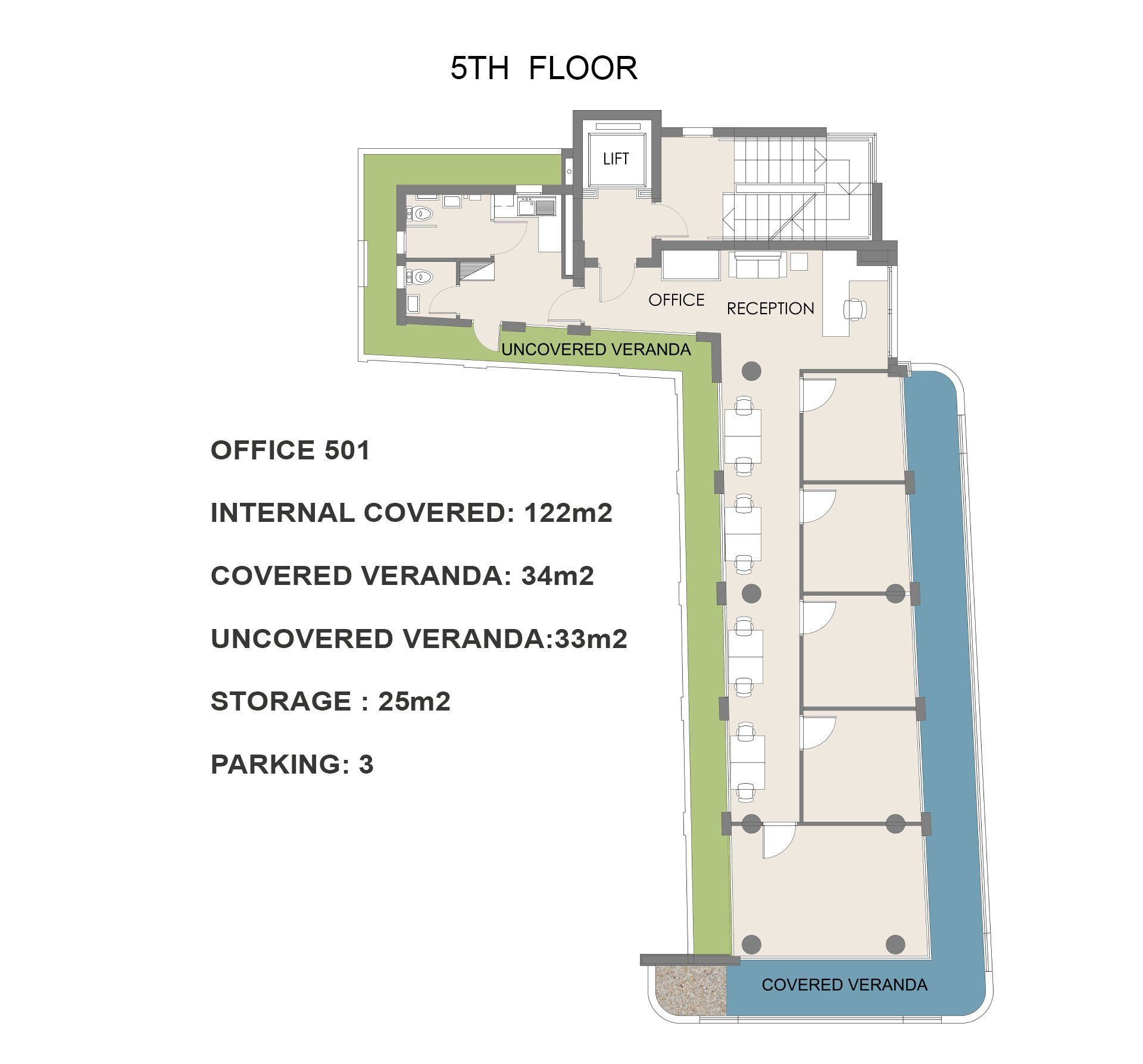 Whole Floor Office in Agios Ioannis, Limassol photo 6