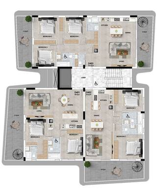 3 BR Penthouse in Livadia, Larnaca thumbnail 18