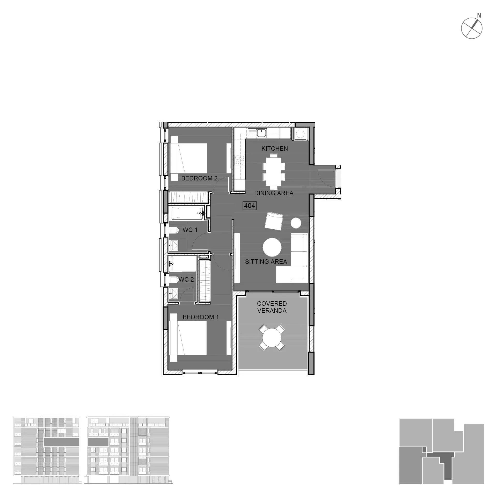 2 BR Apartment in Germasogeia photo 11