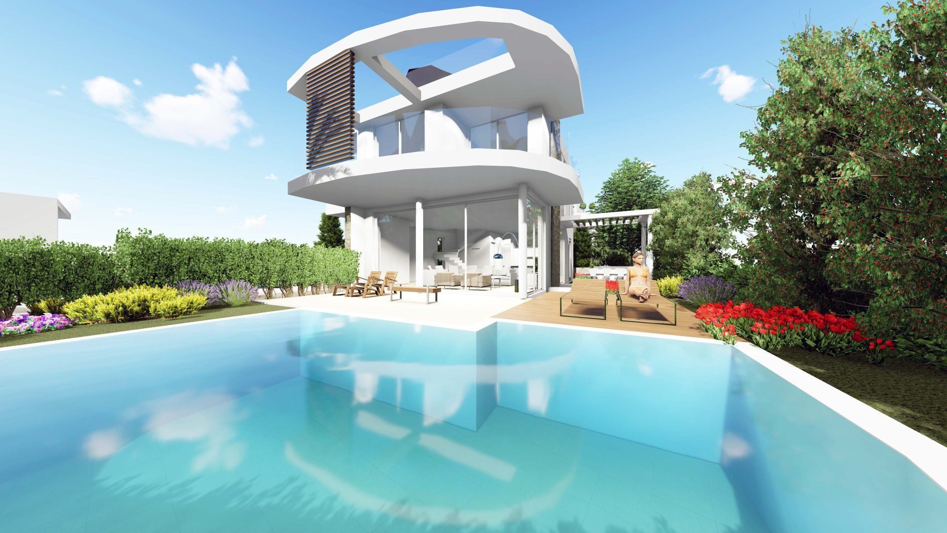 4 BR Villa in Chlorakas, Paphos photo 4