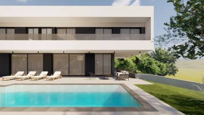 4+1 Bedroom Villa with Partial Sea View in Parekklisia, Limassol thumbnail 2