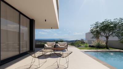 4+1 Bedroom Villa with Partial Sea View in Parekklisia, Limassol thumbnail 5