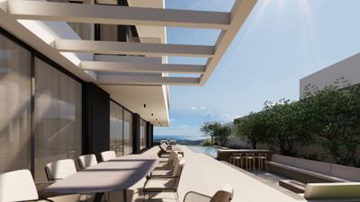 4+1 Bedroom Villa with Partial Sea View in Parekklisia, Limassol thumbnail 4