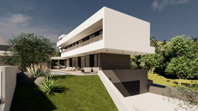 4+1 Bedroom Villa with Partial Sea View in Parekklisia, Limassol thumbnail 3