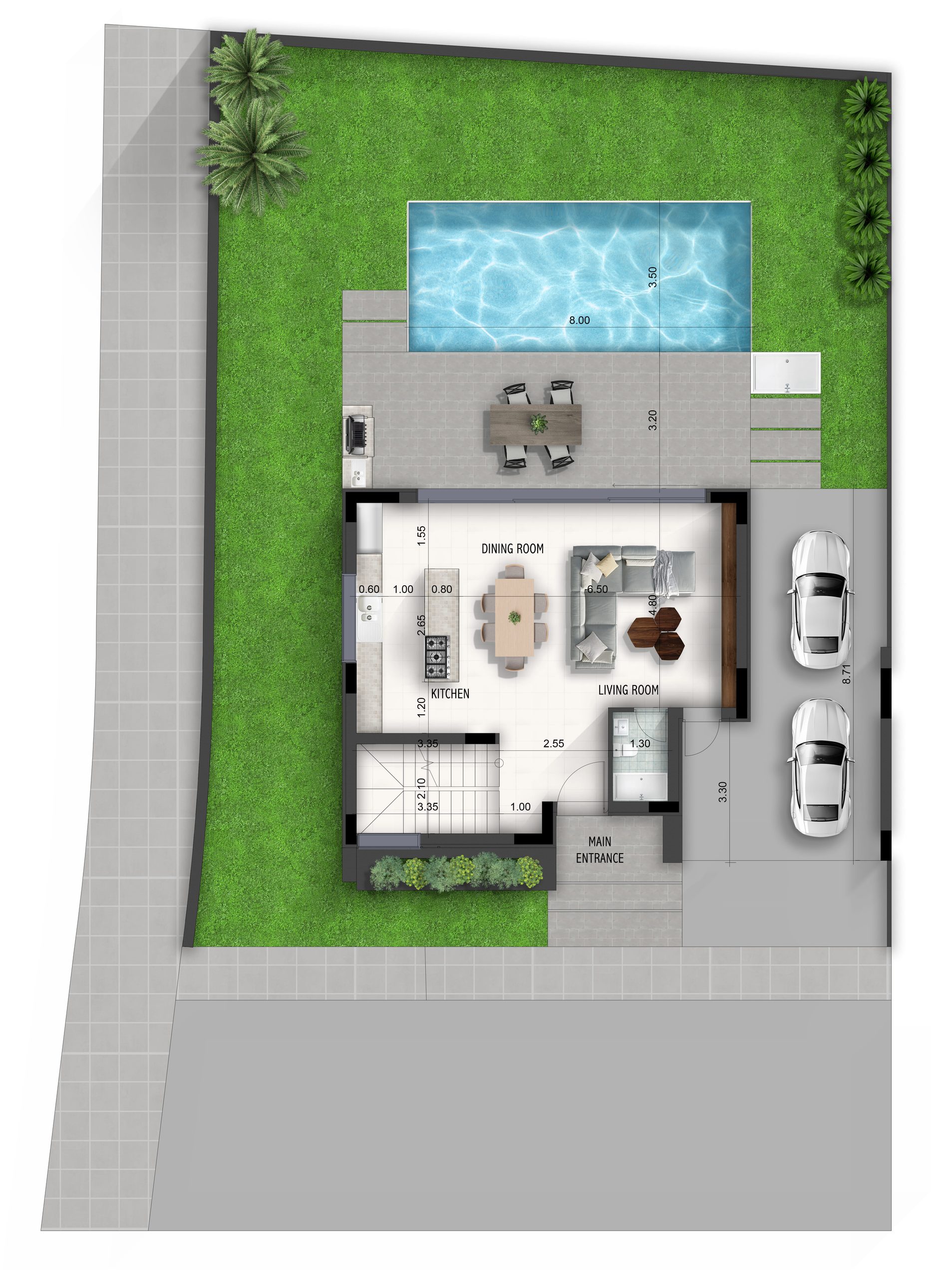 3 BR Mansion villa in Oroklini Tourist Area, Larnaca photo 7