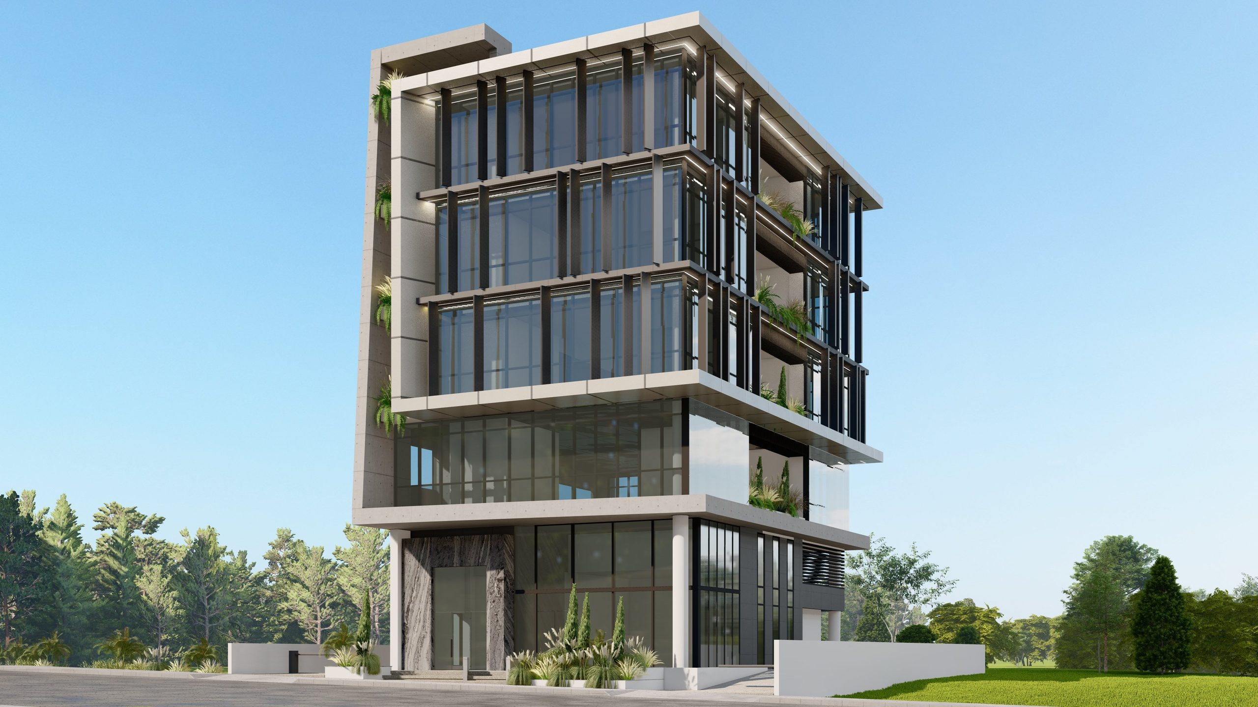 5-storey Business centre in Potamos Germasogeias, Limassol photo 4