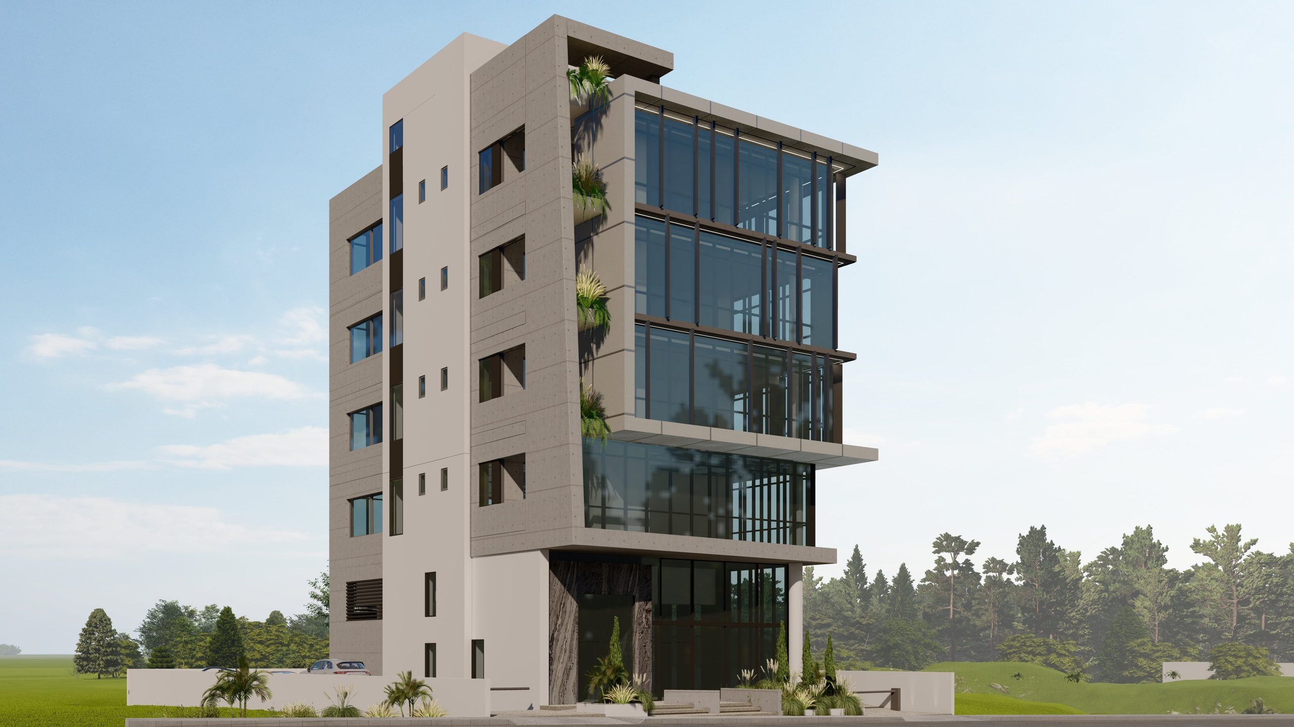 5-storey Business centre in Potamos Germasogeias, Limassol photo 2