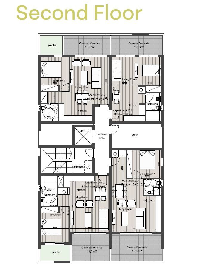 1 BR Apartment in Agios Athanasios, Limassol photo 11
