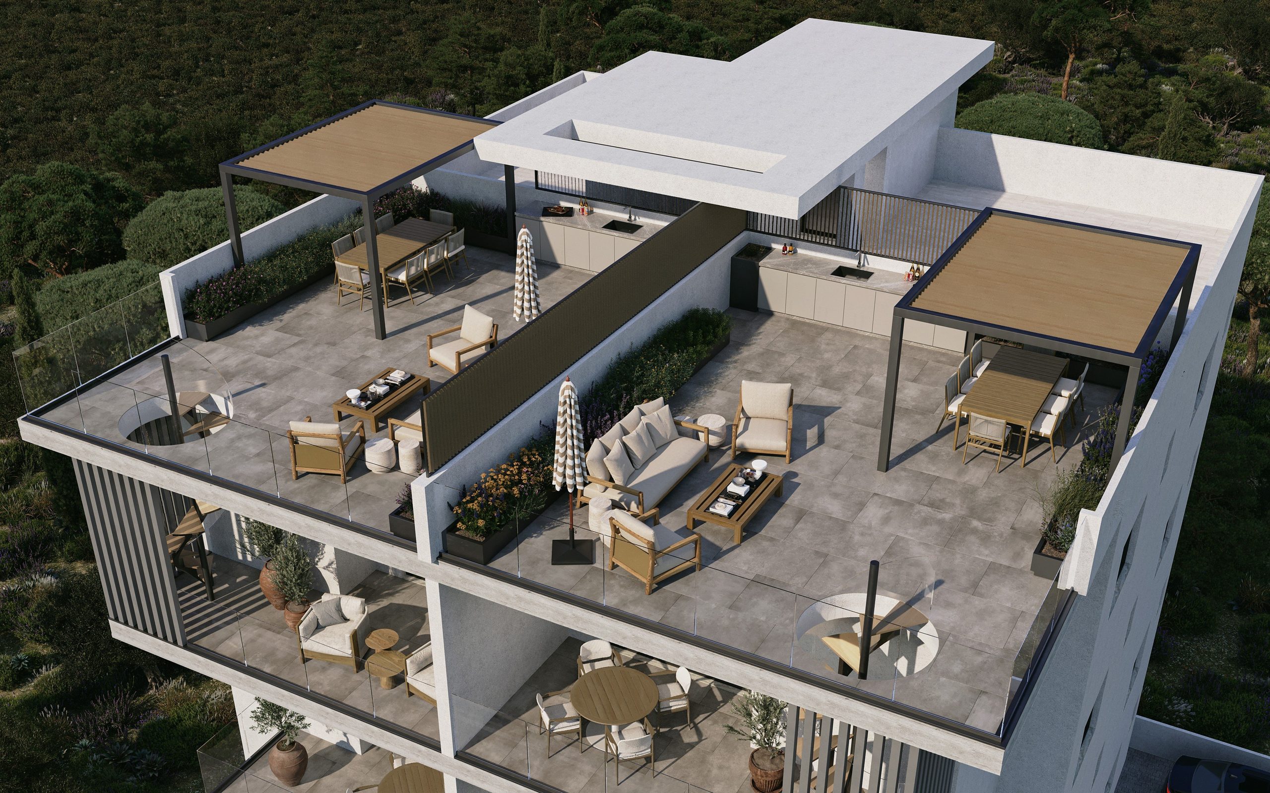 2 BR Penthouse in Agioi Anargyroi I, Larnaca photo 1